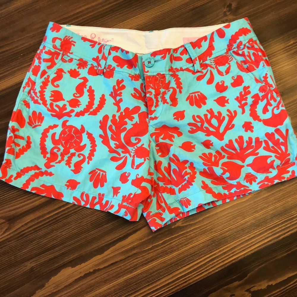 Lilly Pulitzer Callahan Shorts Size 12-EUC